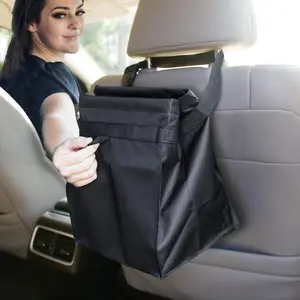Car Trash Bag (21.8 x 23.4 cm) Waterproof and Leakproof | EcoNour