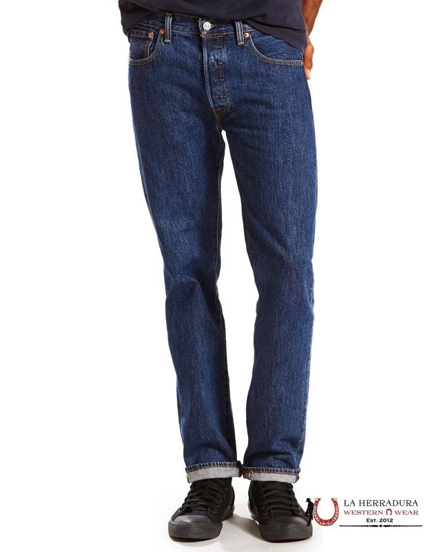 LEVI'S MENS 501 Straight Leg Jeans Denim Boot Cut Classic Menswear Pants Mid Waist Below the Ankle All Seasons Original Blue Plain Pocket Trouser