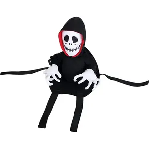 IFOYO Pet Costume Furry Giant Simulation Pets Outfits Pet Halloween Cosplay Costumes for Cat Dog Dress up Accessories, Small IFOYO