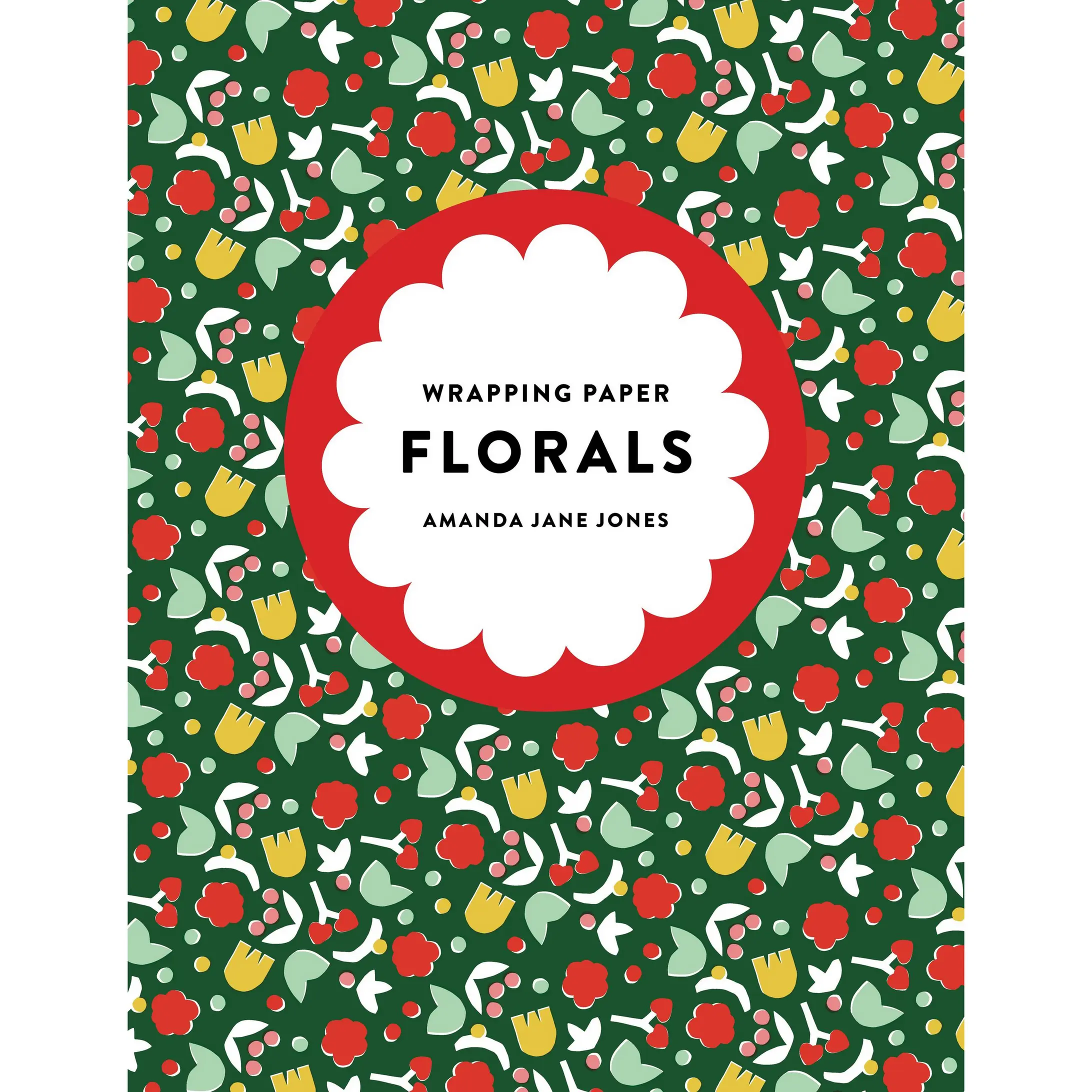 Amanda Jane Jones Wrapping Paper: Florals by Amanda Jane Jones [Paperback Book]