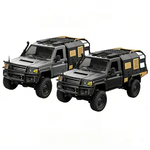 1/12 Scale 4WD RC Crawler, RTR Off-Road Remote Control Car with 2 1200mAh Batteries, Hobby Grade Toy Vehicle, Outdoor Toys for Boys and Girls