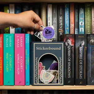 Stickerbound Books: Stone Edition / Sticker Storage for Book and Sticker Lovers