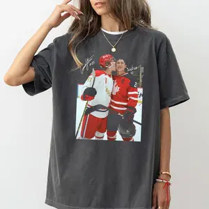 Unisex Vintage Colors Connor Storrie Hudson Williams Funny Washed Shirt, Heated Movie Rivalry Inspired T-Shirt, Ilya Rozanov Crewneck, Shane Hollander Shirt Tee  Heated Rivalry Shirt Ilya Rozanov & Shane Hollander |   Game Changers BookTok Merch