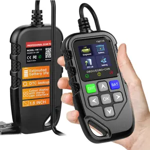 OBD Car Diagnostic Device, with 9 Protocols for Checking Engine Light, DTC Sensor Reading, O2 Sensor, EVAP System for Cars