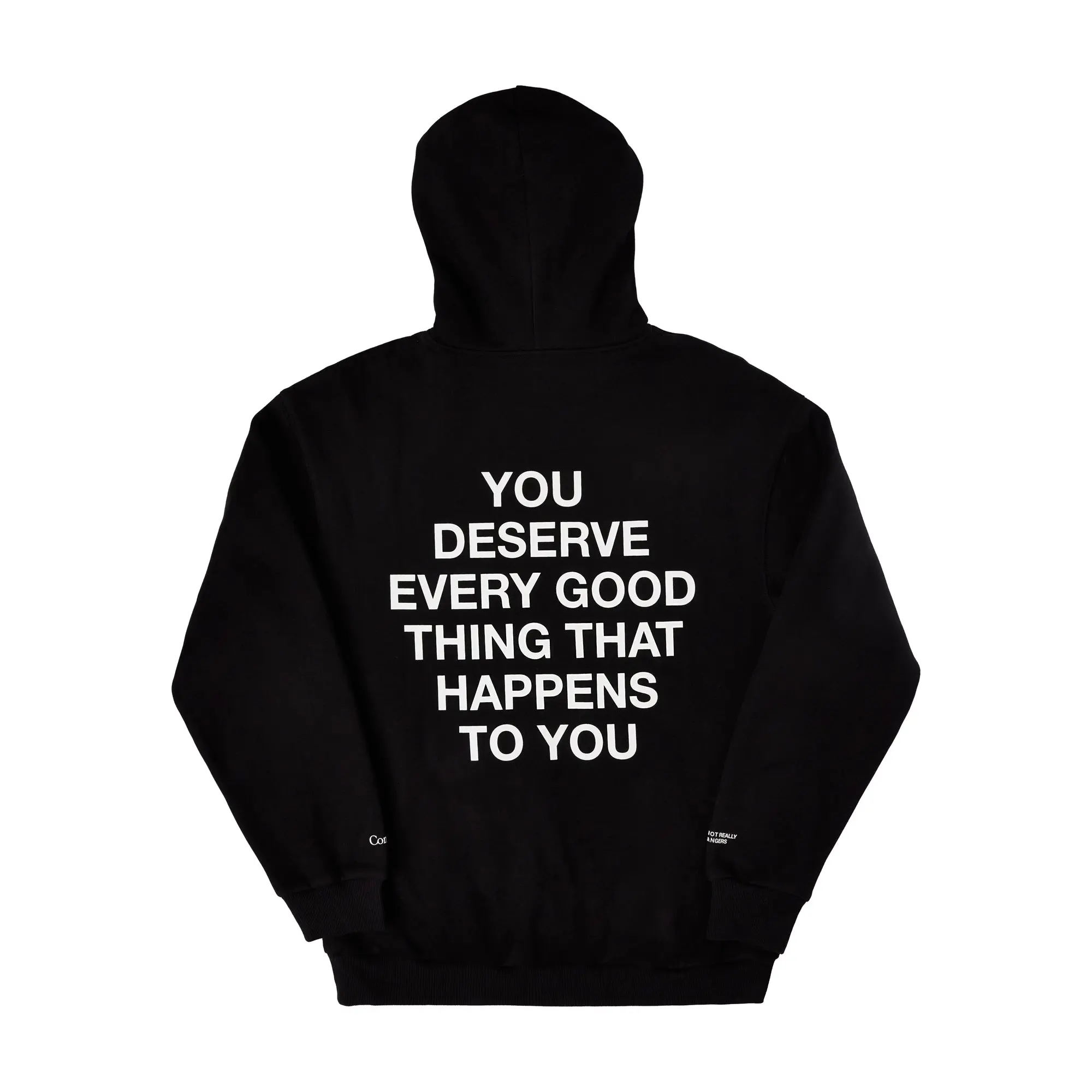 Comfrt x WNRS Good Things Hoodie - Black Comfrt x WNRS Good Things Hoodie - Black