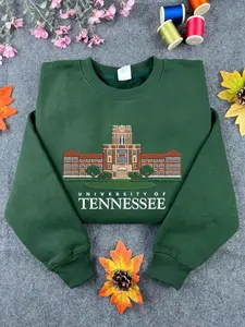 University Of Tennessee Embroidered Sweatshirt/Hoodie