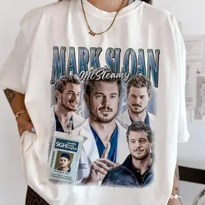 McSteamy Inspired Vintage Shirt, Retro Doctor TV Fan Graphic Tee, Classic Hospital Drama Style T-Shirt Gift for Men, for Women Unisex Fans U