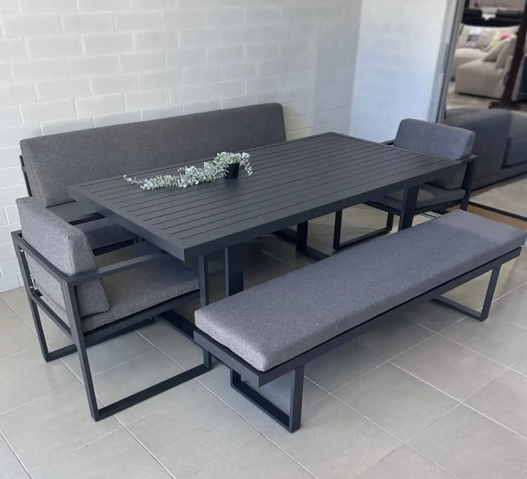 Outdoor Sofa Set with Bench, 6 seaters Outdoor Sofa Set with Bench, 6 seaters