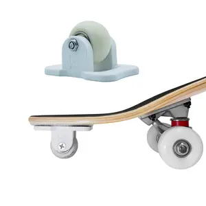 Wheele PRO - Professionally Designed Skateboarding Training Wheel for Easy and Safe Balance and Manual Training - Start today! White