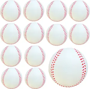 Baseballs 12 Pack Soft Baseballs for Youth Teenager Players   Baseballs  Balls for Hitting and Indoor or Outdoor Play