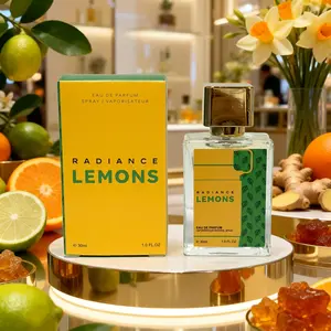 Dubai Fresh Lemon Eau De Cologne, Unisex 30ML, Long-Lasting Citrus Scent, Ideal for Dates, Daily Wear, Work, Perfect Gift