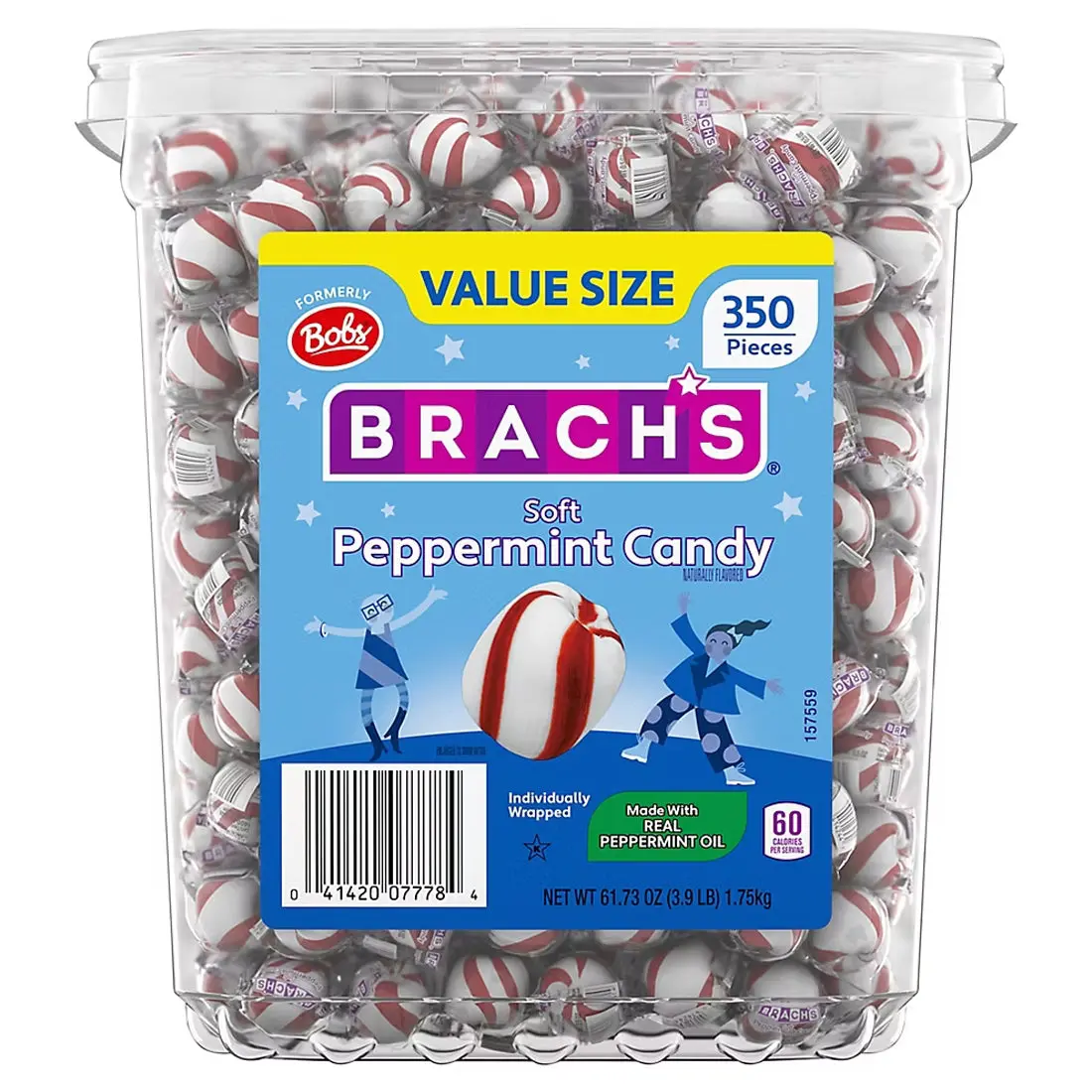 Brach's Soft Peppermint Candies, 350 ct. Brach's Soft Peppermint Candies, 350 ct.