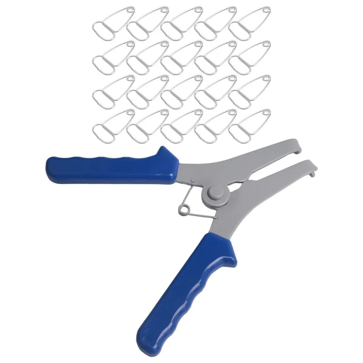 Miter Spring Clamps Kit 20 Miter Clamps with Spring Loaded Pliers for Woodworking Picture Frames Wood Trim Moldings