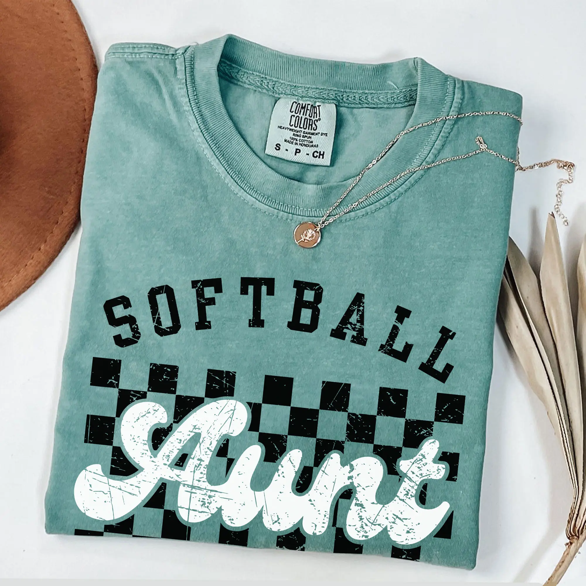 Comfort Colors, Softball Aunt Shirt, Sport Aunt Shirt, Aunt Softball Shirt, Gift for Aunt, Softball Women Shirt