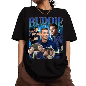 Buddie Shirt, Eddie Diaz Evan Buckley Sweatshirt, 911 TV Show Shirt, Movie Lovers Shirt Gift