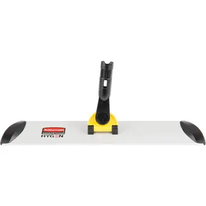 GOITHCA Commercial Products Microfiber Quick-Connect Mop Frame, 18 inch, Silver, for Janitorial/Professional/Industrial Cleaners for Heavy-Duty Floor Cleaning/Mopping/Dusting