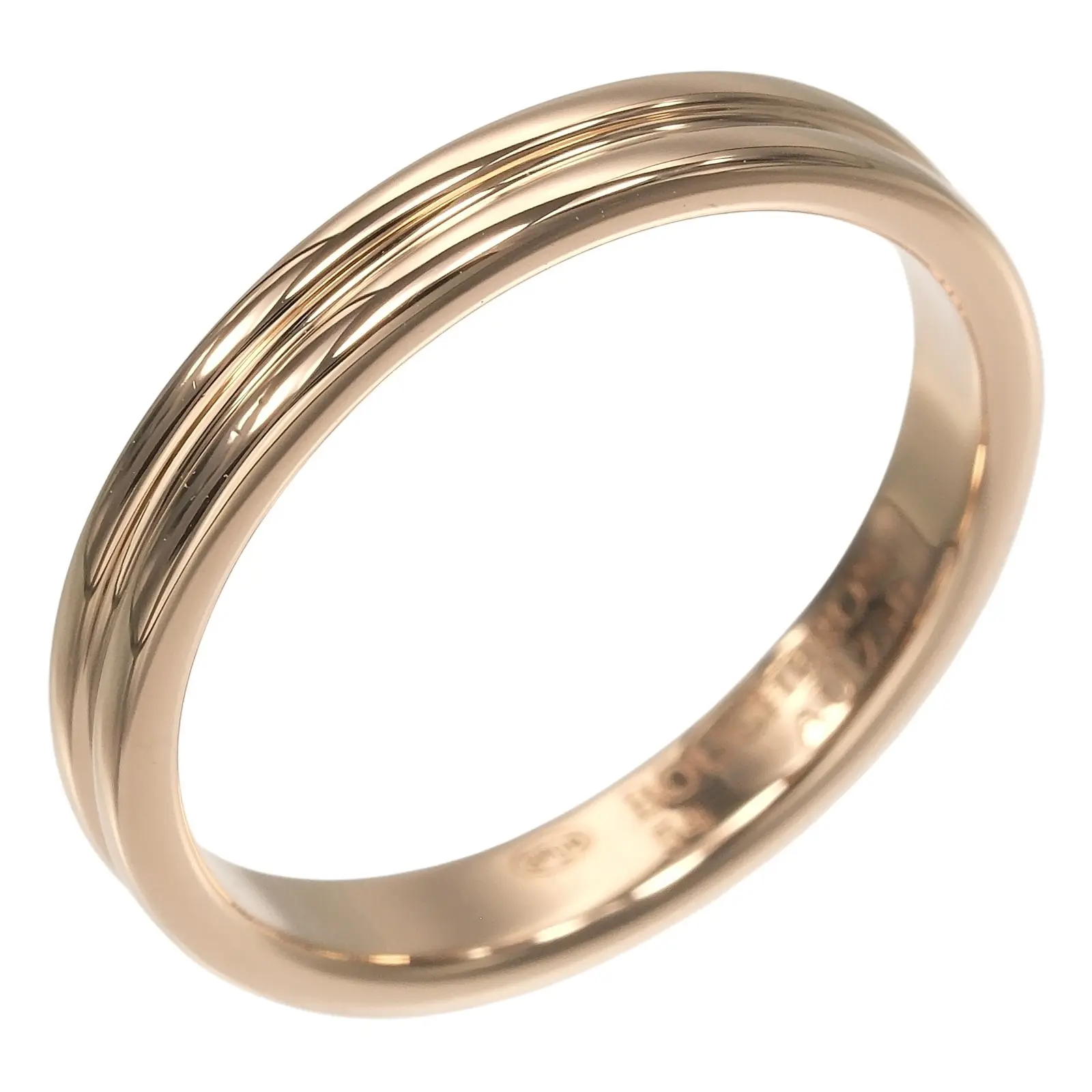 Boucheron Godron Au750 Ring Size 54