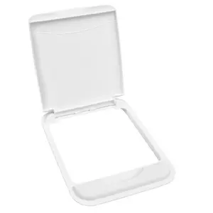Rev-A-Shelf 50 qt. Trash Can Replacement Lid, White (Lid Only), RV-50-LID-1-40