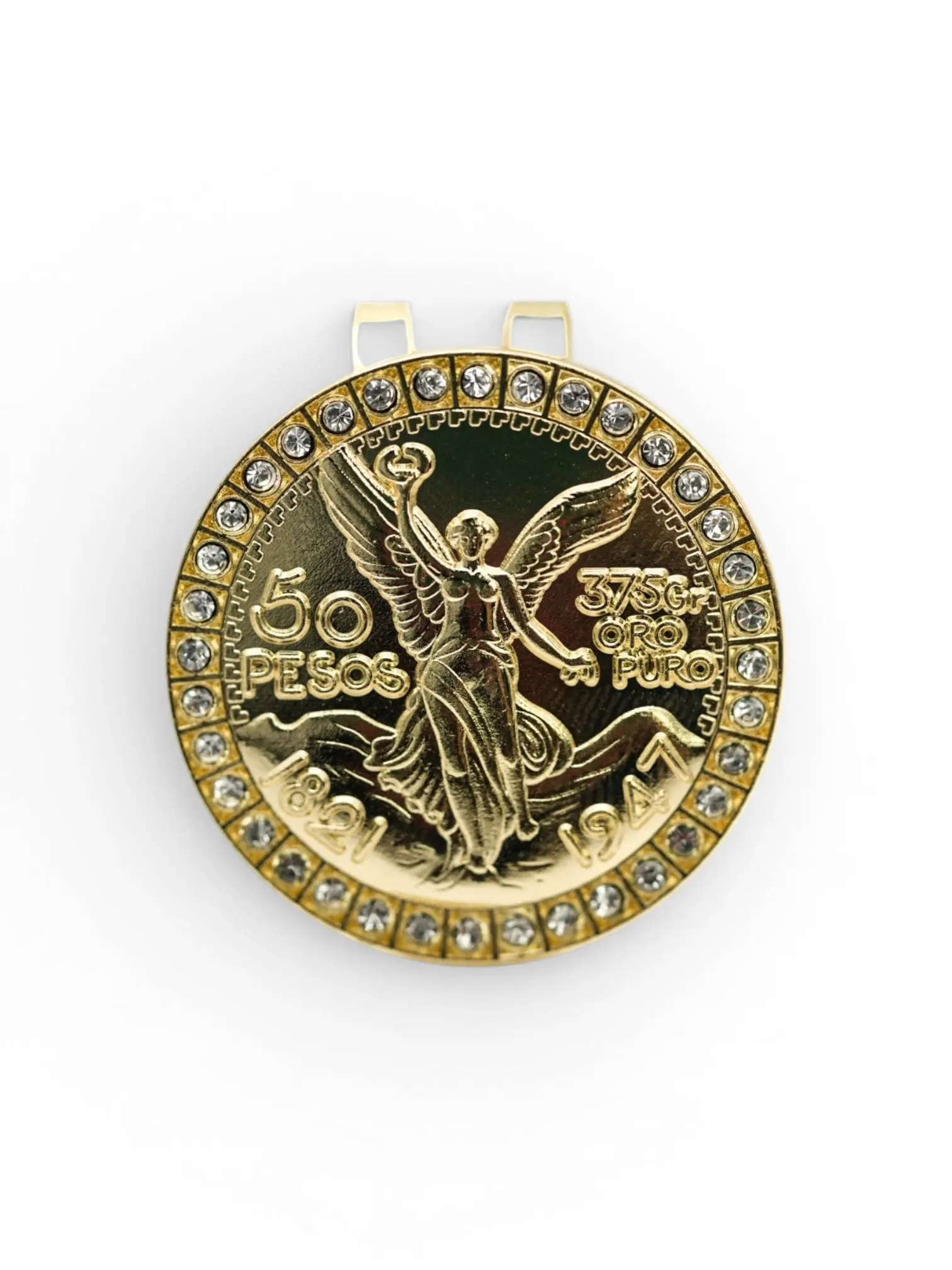 Centenario ball marker and hat clip Centenario ball marker and hat clip