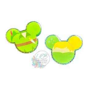 Neverland X-Ray Markers – Personalized Fairy & Lost Boys Radiology Markers – Handmade X-Ray Tech Gift - July 4th Acrylic Xray Marker Set