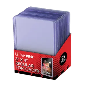 Ultra-PRO 3" x 4" Clear Regular Toploaders (25ct)