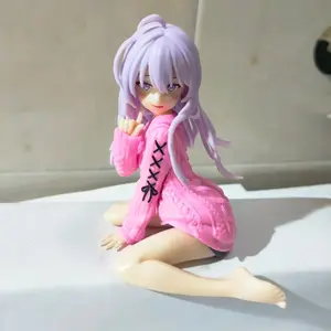 Animation manual+decorative accessories+car+anime beautiful girl - sitting Irina