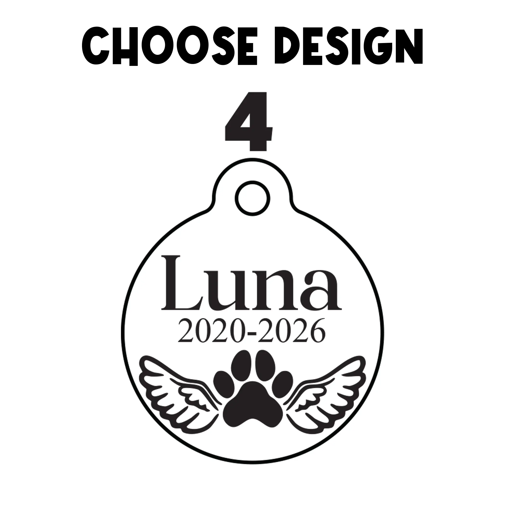 Design 4 - Send Name+DATE via MESSAGE or NOTE