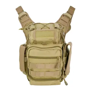 First Responder Utility Bag Shoulder Travel Organizer Bag Medic Bag- Tan