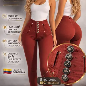 2512 terracota cálido 5 botones  sin bolsa  faja LIPO 360