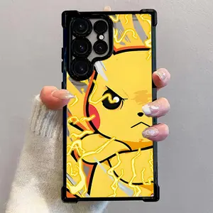 Anime P-PokemonsPhone Case Suitable for Samsung Galaxy S26 S25 S24 A57 A37 A07 A26 A36 A55 A35 A06 A16 A05 A14 A24 A34 A54 A15 A05S A25 A04e A04 S23 S22 S21 FE Ultra Plus Edge 4G 5G Anti Fall Transparent Soft Back Cover