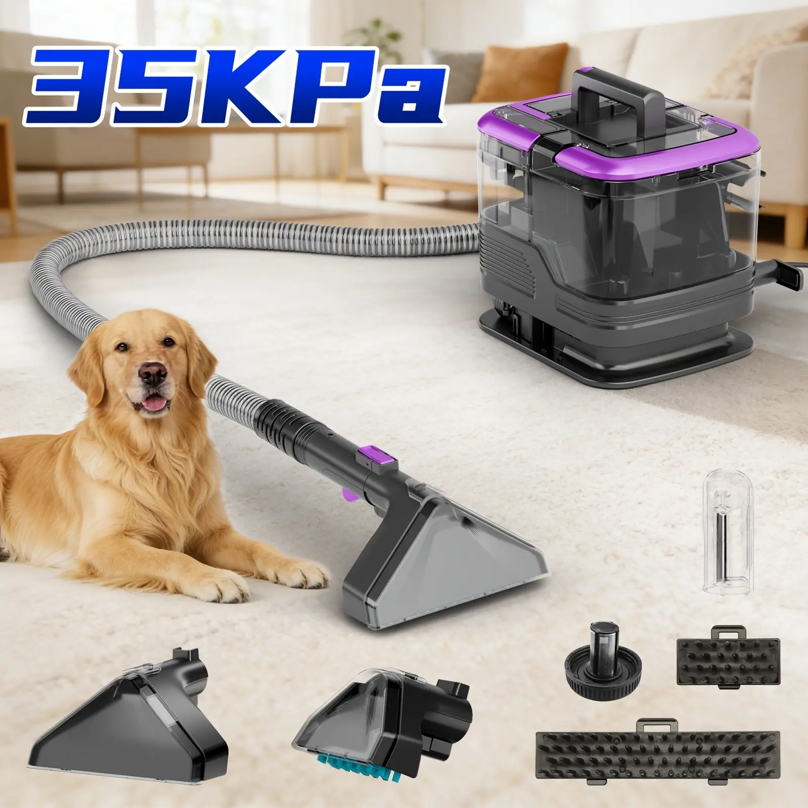 Fashionable High-Suction Carpet and Upholstery Cleaning Machine