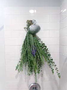 Farm Sampler Eucalyptus Rosemary Lavender | Bouquet Triple Pack | Try All Of Our Plants, For Vase or Shower | Dried Lavender, Rosemary, Farm-Fresh Eucalyptus, Grown In San Diego California