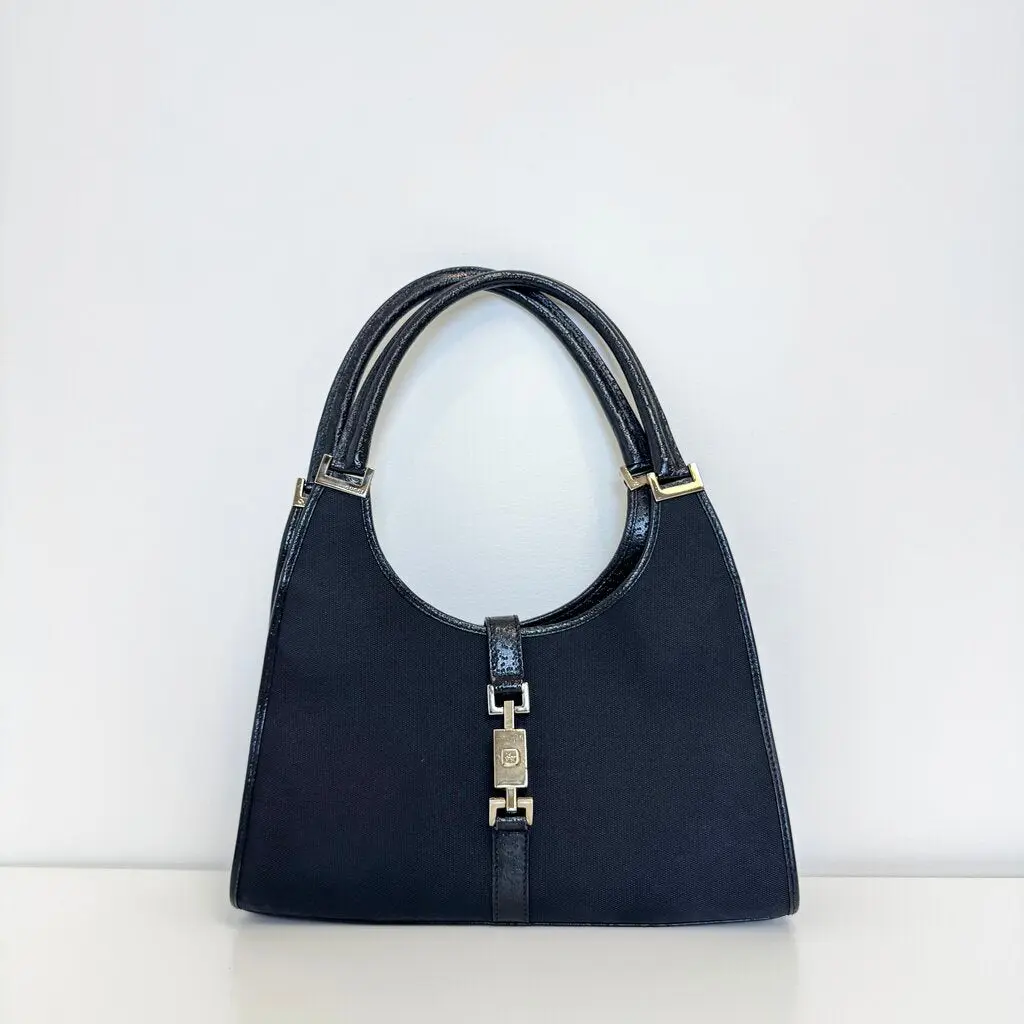 Pre-owned Italy Shoulder bags GUCCI Jackie Black bag