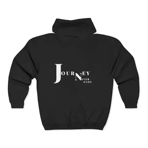 Unisex Full Zip Hooded Sweatshirt, Cozy Zip-Up, Hoodie for All Seasons, Casual Wear, Gift for Him/Her/They
