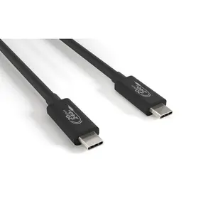 Nippon Labs 30USB4-10UC-422CC-02 USB4.0 Type C Gen2X2 4K USB Cable, Supports 4K@60Hz, E-marker, 20Gbps, EPR 240W Type-C USB4 6.6FT. (2 Meters) Cable