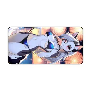 [3 Samples] Helluva Boss Loona Beach Mouse Pad Gaming Desk Mat Cute Deskmat Gift for Gamers and Office use