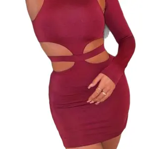 Sweet Flavor Bondage Dress Casual Lady Comfortable Formal Chic Elegance Womenswear