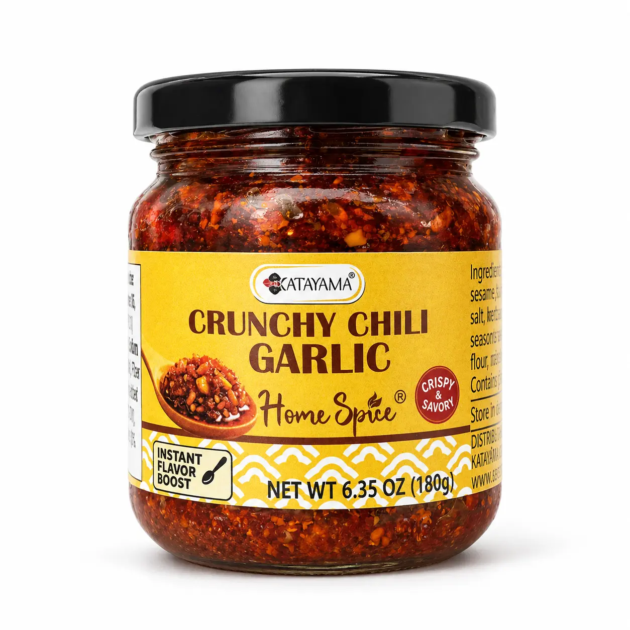 KATAYAMA CRUNCHY CHILI GARLIC 6.35oz