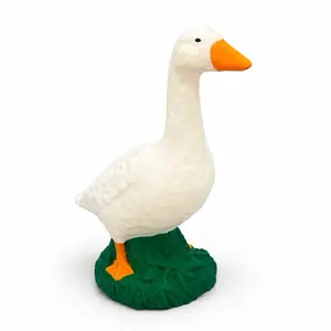 7 Inch Desk Goose Statue, Home Decor Accent for Home Supplies Display
