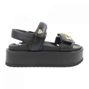 Pre-owned Louis Vuitton Lambskin Small Leather Goods Sunset Sandals