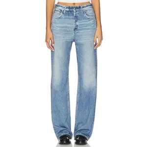 Rag & Bone rb Miramar Terry Shea Straight Pant Jeans in Tessa