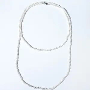 LYA022-130 4-5mm Fresh Water Pearl Necklace Elegant Design for Casual & Formal Wear for birthday/anniversary/holiday /retirement/ graduation presents