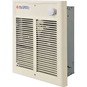 Global Industrial 246745 Fan Forced Wall Heater Shaded Pole Motor - 1500, 2000W 208 & 240V