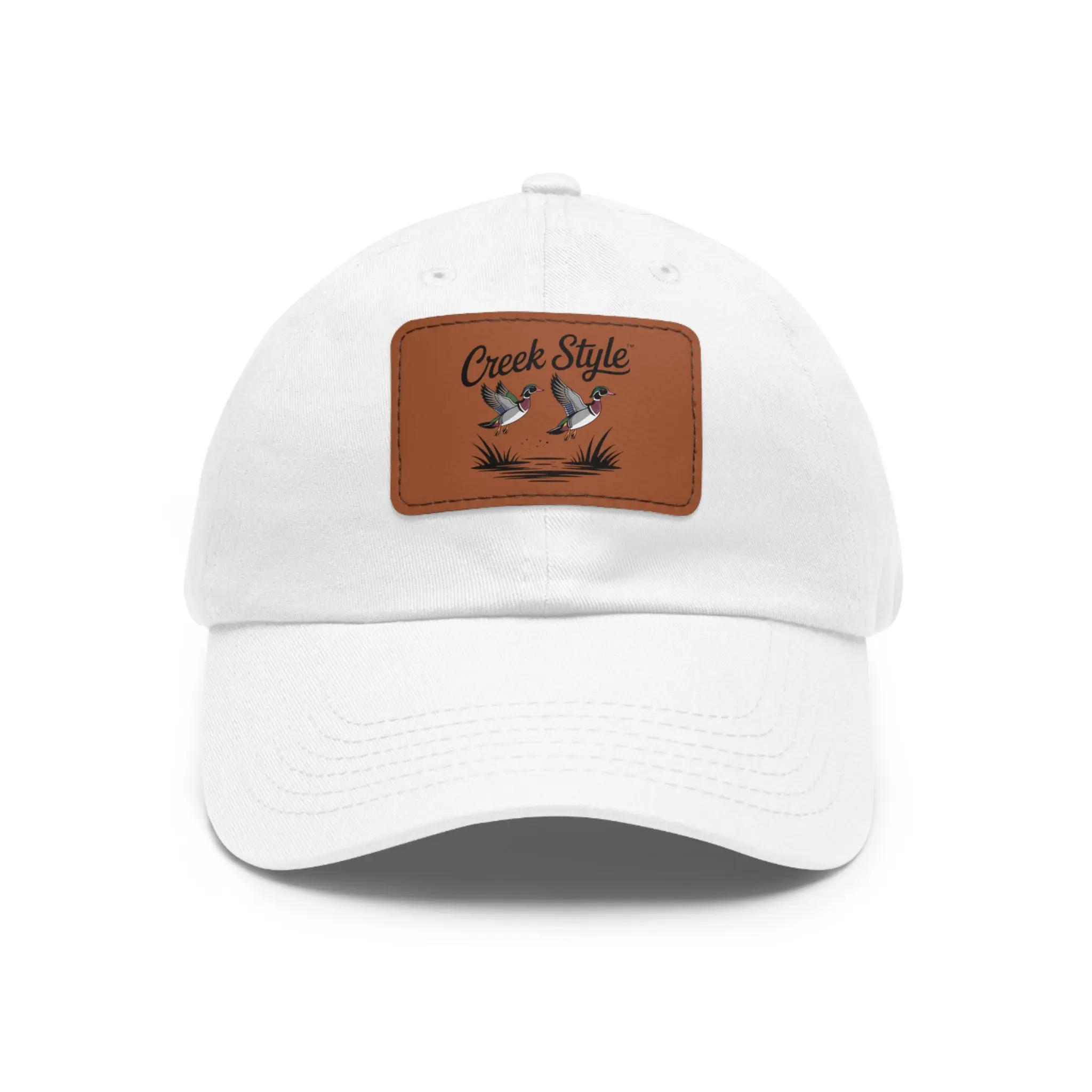 Creek Style™  "Wood Duck" Hat with Leather Patch