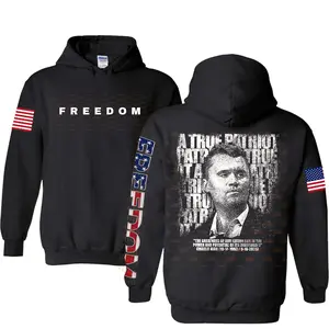 A True Patriot Freedom Pullover Shirt, American Patriot Blend Hoodie, Freedom Unisex Sweatshirt, Cozy Cotton Blend Casual Wear