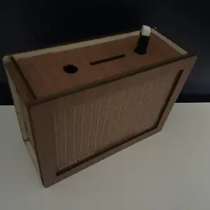 Wooden Money storage jar Money Bank, Countdown Money Saving Box with 10000 Dollars Target, Money storage jar with Money Target and Numbers to Check for Boys Girls (10000 USD)