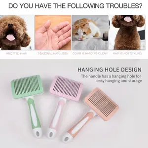 Pet brushes are used for hair removal, brushes are used for dogs and cats, cat brushes are suitable for long or short haired cats, dog grooming brushes, cat pet combs are used for cats, dogs, and rabbits to massage and remove loose hair