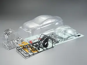 1/10 Scale RC Car Body Kit - Glossy Finish, Designed for RC Enthusiasts’ Drift Builds