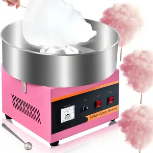 Commercial  Candy Machine,110V 1000W  Candy Maker, Candy Floss Maker,Making marshmallows,with Stainless Steel Bowl, Sugar Scoop,Anti-Rust Coating, for Family Party,  Birthday.