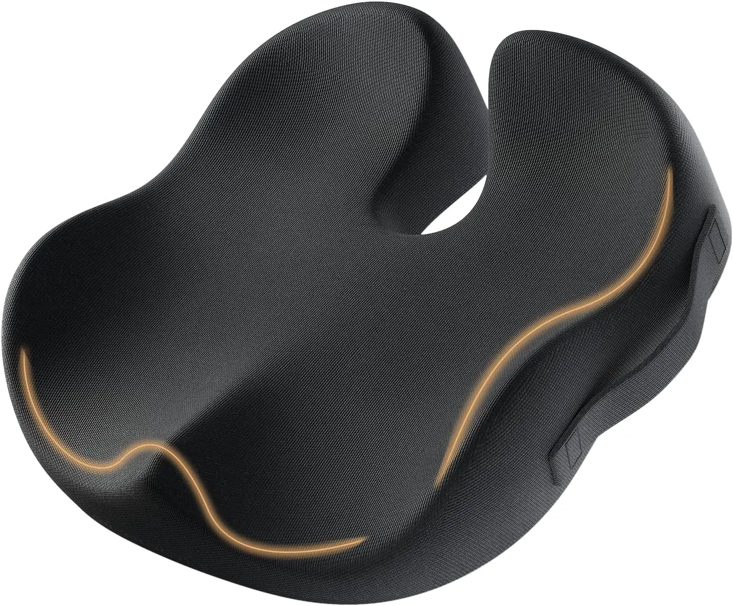 ProtoArc Seat Cushion for Tailbone Pain Relief, Office Chair Cushion, Coccyx Cushion, Ergonomic Memory Foam Seat Cushion for Home, Car, Pressure Relief Pad for Hip, Coccyx, All Day Comfort